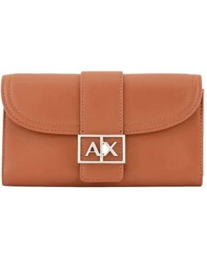 ARMANI EXCHANGE Wallets & Cardholders - Brown