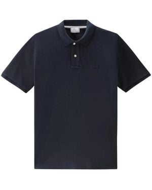 Woolrich Polo Shirts - Bleu
