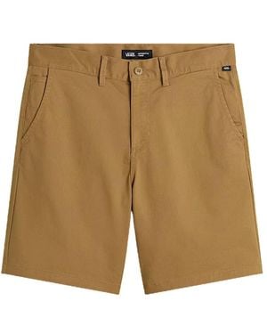 Vans Korte Broeken ,Bruin ,Katoen Authentic Chino Relaxed Short - Naturel
