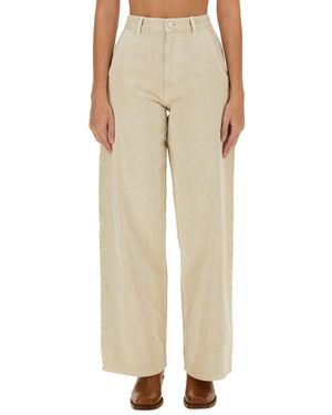 Isabel Marant Wide Jeans - Neutro