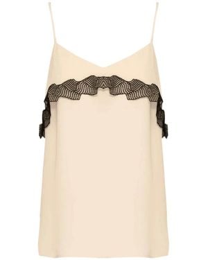 Beatrice B. Sleeveless Tops - Natural