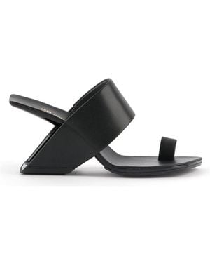 United Nude Heeled Mules - Black