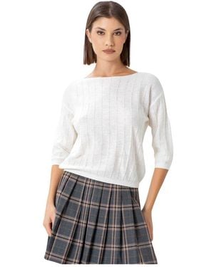 Kocca Round-Neck Knitwear - White