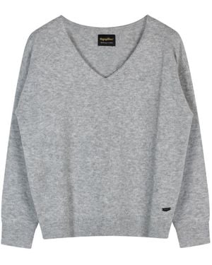 Refrigiwear V-Neck Knitwear - Gray