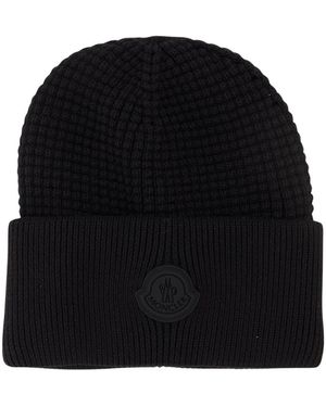 Moncler Beanies - Nero