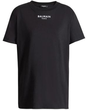 Balmain T-Shirts Und Polos - Schwarz