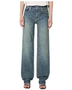 KENZO Gerades Jeans - Blau