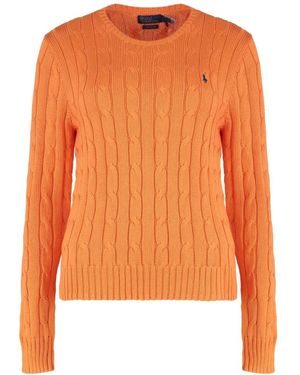 Polo Ralph Lauren Round-Neck Knitwear - Orange