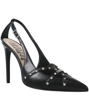 John Richmond Décolleté Slingback - Schwarz