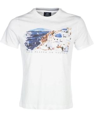 La Martina On Holiday Tshirt - Weiß