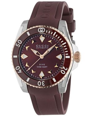 Gucci Dive Automatic 36Mm - Braun