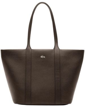 Lacoste Tote Bags - Marrón