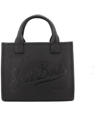 Mc2 Saint Barth Verfijnde Vierkante Handtas - Zwart