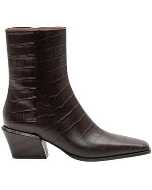 Paris Texas Heeled Boots - Marrón