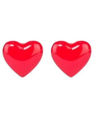 Moschino Earrings - Red