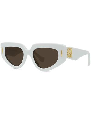 Loewe Anagram Zonnebril - Wit