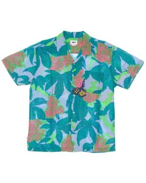 Obey Short Sleeve Shirts - Blue