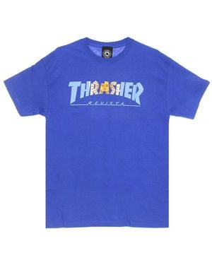 Thrasher T-Shirts - Blue