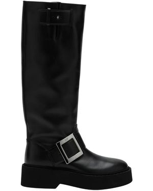 Roger Vivier Shoes > boots > high boots - Noir