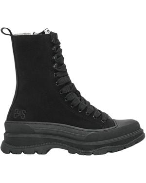 2Star Lace-Up Boots - Negro