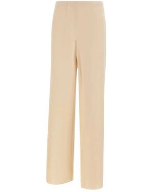 Vince Broeken ,Polyester Colette High-Rise Satin Pant - Naturel