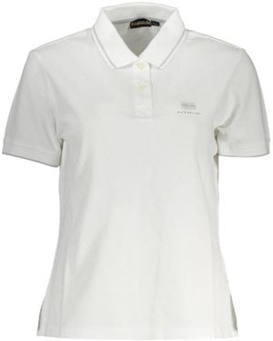 Napapijri Polo Shirts - Bianco