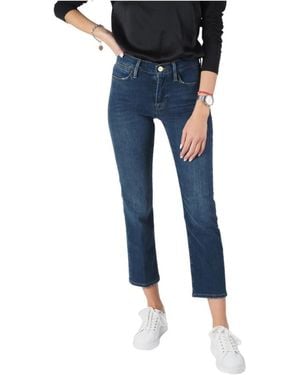 FRAME Cropped Jeans - Blue