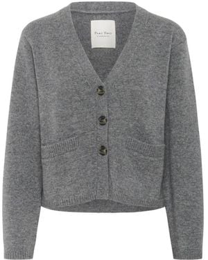 Part Two Cardigans - Grey