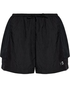 Y-3 Korte Broeken ,Zwart ,W Mesh Shorts