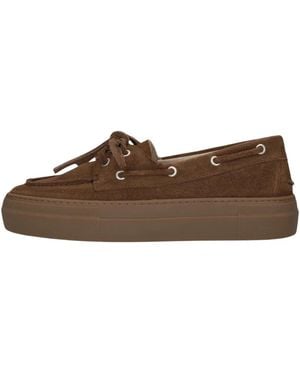 COPENHAGEN Boat Shoes - Brown