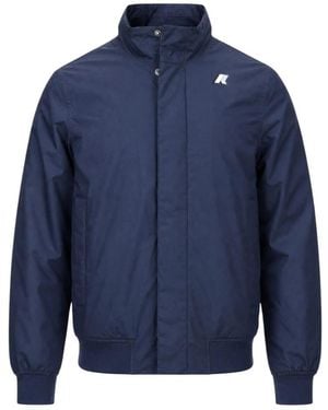 K-Way Jassen ,Blauw ,Polyester Arsene Warm Micro Canvas