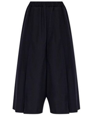 Comme des Garçons Broeken ,Blauw ,Wol Wollen Broek