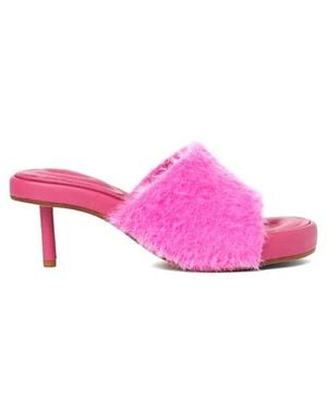 Jacquemus Heeled Mules - Rosa