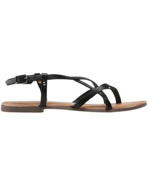 Gioseppo Flat Sandals - Black