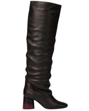 Paul Smith Over-Knee Boots - Negro