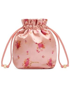 Ganni Bucket Bags - Pink