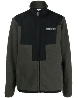 Marcelo Burlon Zip-Throughs - Black