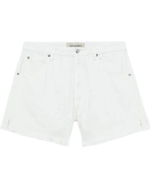 Roy Rogers Denim Shorts - Blanco