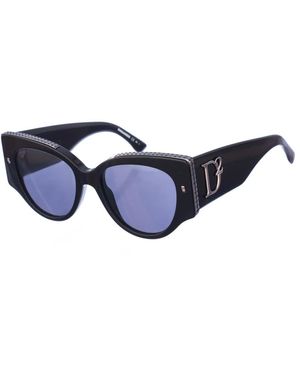 DSquared² Schmetterlingsstil acetat sonnenbrille - Blau