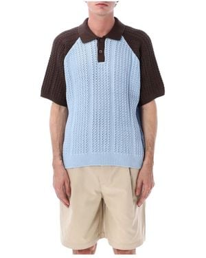 Obey Polo Shirts - Bleu