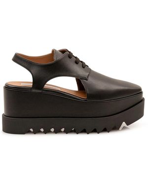 Stella McCartney Schoenen ,Zwart ,Lace Up Sandaal
