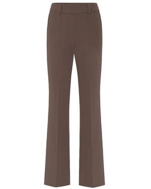 Cambio Wide Trousers - Brown