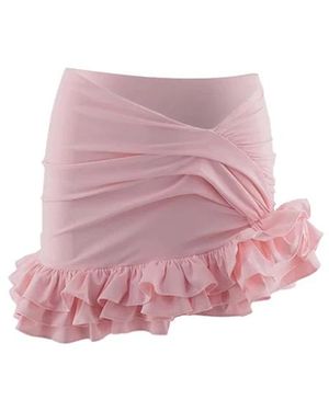 Jacquemus Rokken ,Roze ,La Mini Jupe Playa
