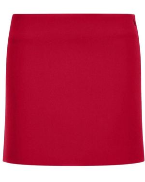 Roberto Cavalli Short Skirts - Rosso