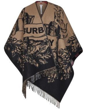 Burberry Capes - Negro