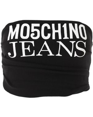 Moschino Sleeveless Tops - Black