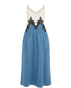 Gabriela Hearst Midi Dresses - Blue