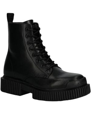 ARMANI EXCHANGE Schuhe Stiefel Stiefeletten - Schwarz