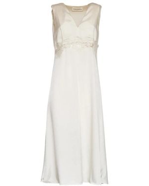P.A.R.O.S.H. Midi Dresses - White