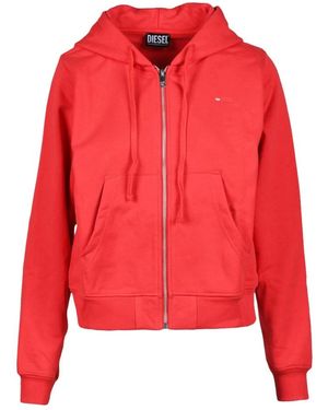 DIESEL Zip-Throughs - Red